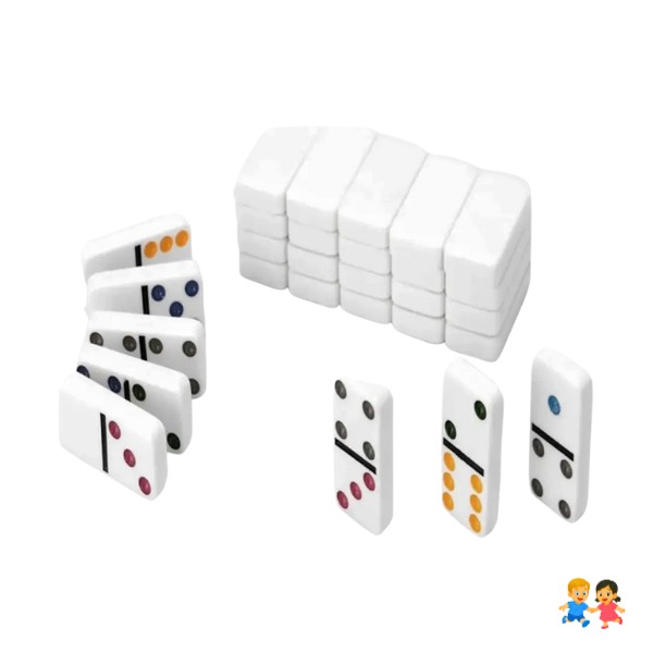 Juego Domino Caja Metálica 28 Piezas , Juegos De Mesa.