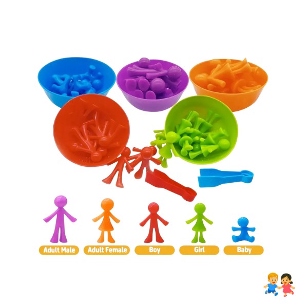 Juego Didáctico Niños Educativo Aprender Colores Montessori.