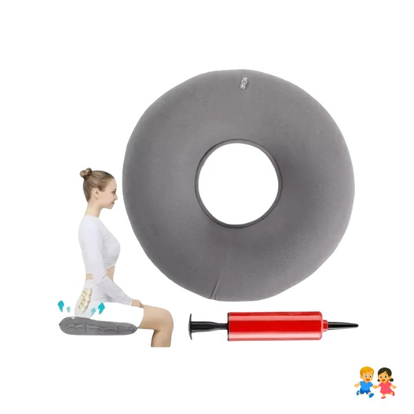 Cojin Dona Ortopédica Para Las Hemorroides Inflable Asiento.