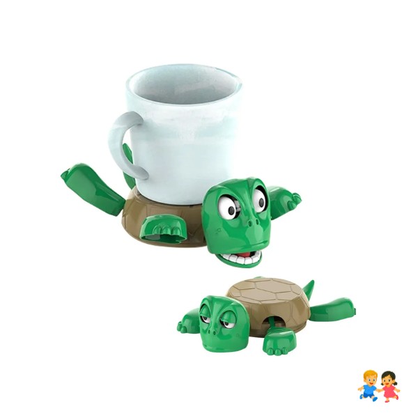Posa Vaso Tasa Tortuga 3d Novedad Para Regalo Posa Vaso Tasa.