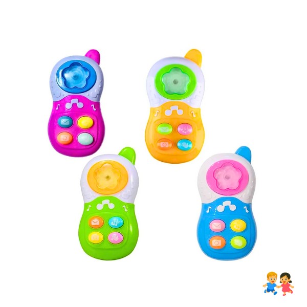 Celular Didáctico Para Bebes Con Sonido Y Luces Musical Varios