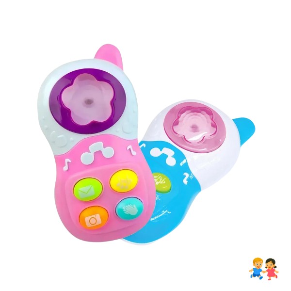 Celular Didáctico Para Bebes Con Sonido Y Luces Musical Varios