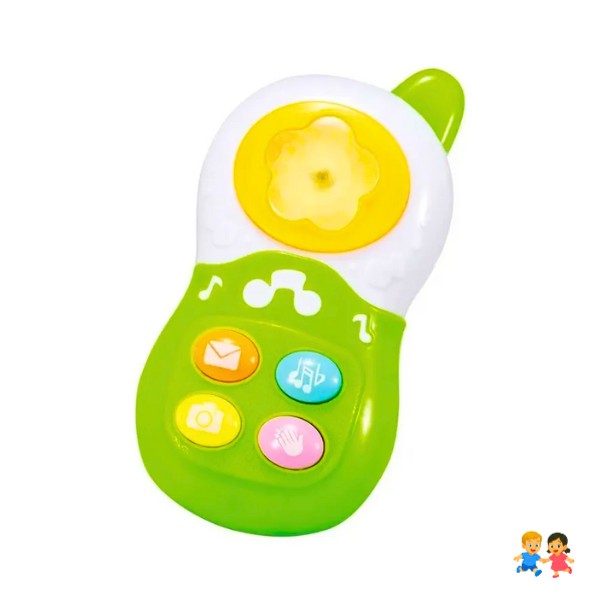 Celular Didáctico Para Bebes Con Sonido Y Luces Musical Varios