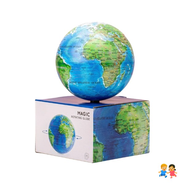 Globo Terráqueo Giratorio 360 Mundo Mapas Mapamundi