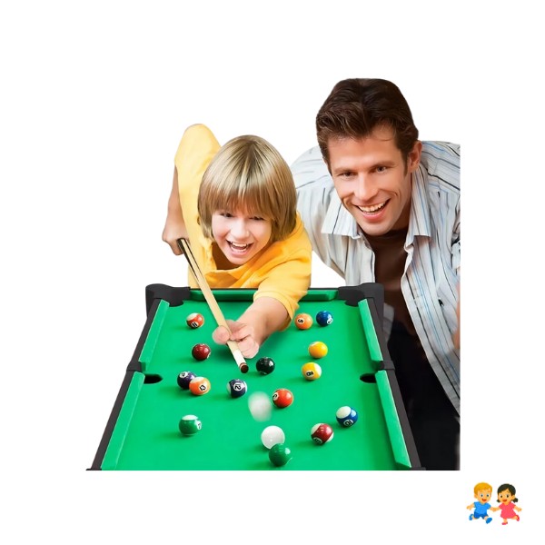 Mini Mesa De Pool Mesa De Billar Niños Juguete Juego De Mesa