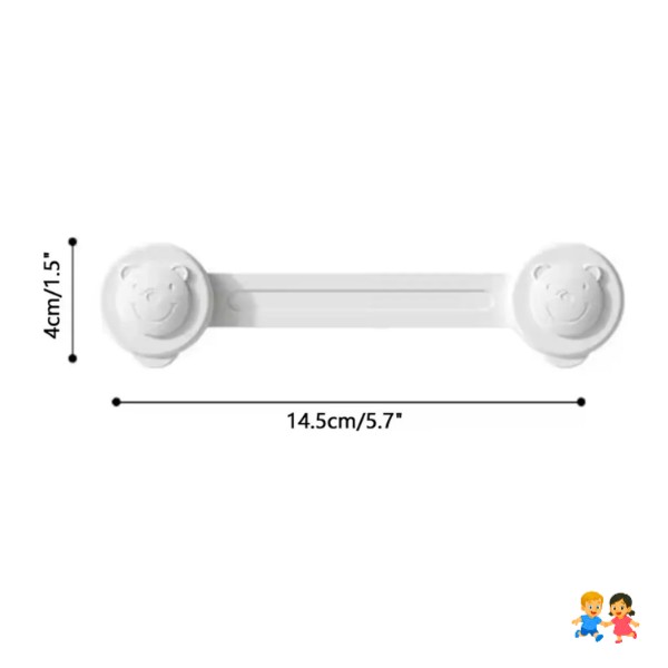 Pack 4 Seguros Niños Puerta/cajones/refrigerador