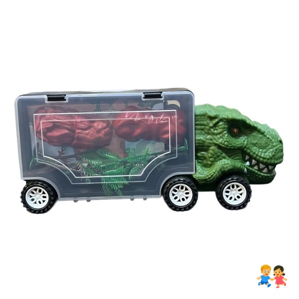 Camión Transporte Dinosaurios Tiranosaurio Rex