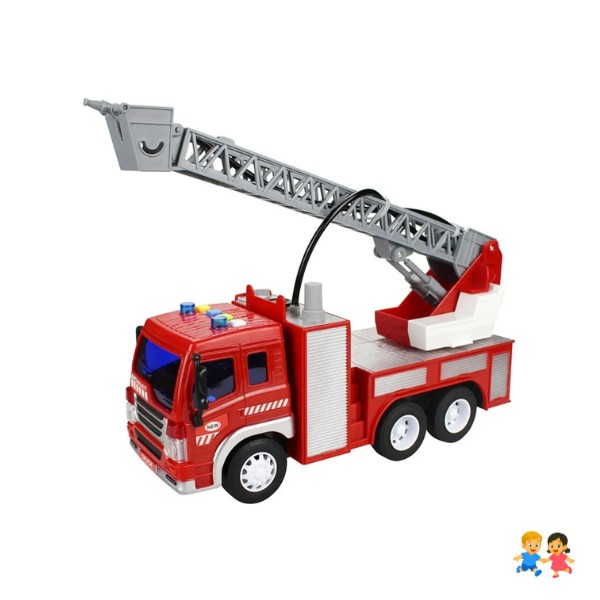 Juguetes Camión De Bomberos Con Sirenas Luz Sonido.