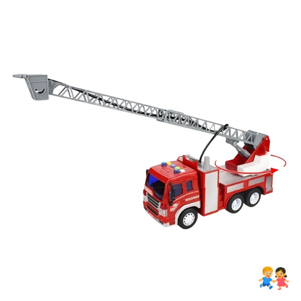 Juguetes Camión De Bomberos Con Sirenas Luz Sonido.