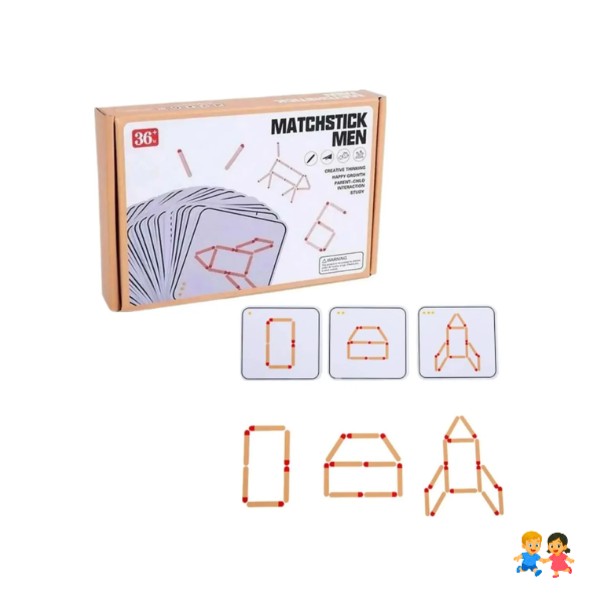 Juego Educativo De Palitos De Madera Estilo Montessori