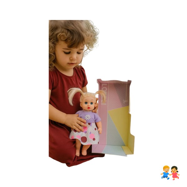 Muñeca Bebé Con Ropa De Colores Y Chupete Ideal Para Niñas