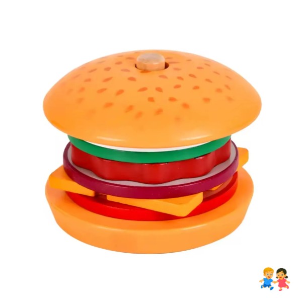 Hamburguesa O Sandwich De Didáctico Montessori