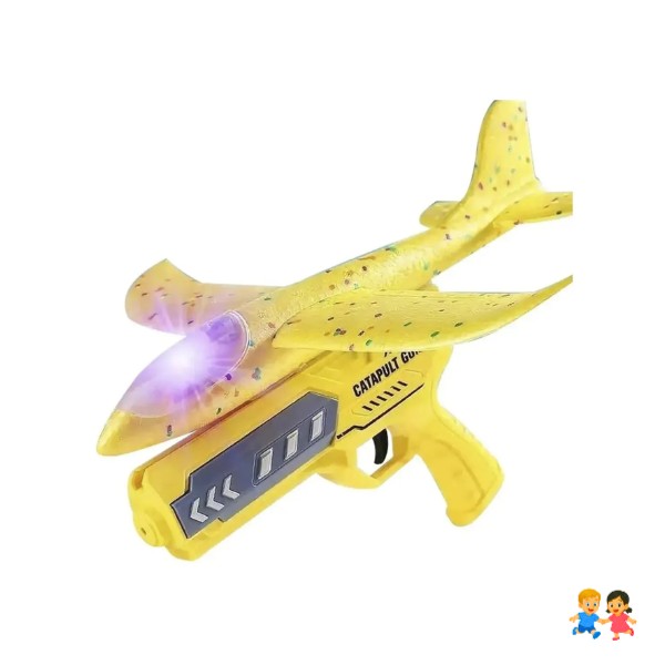 Avión De Pluma Vit Con Lanzador