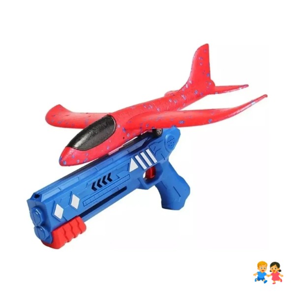 Avión De Pluma Vit Con Lanzador