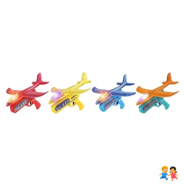 Avión De Pluma Vit Con Lanzador