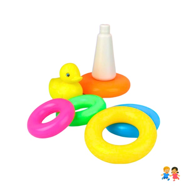 Juguete Aros Apilables Juego Niños Bebés Didácticos