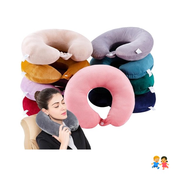 Cojin Cuello Viaje Cervical Almohada Paraauto Oficina Viaje