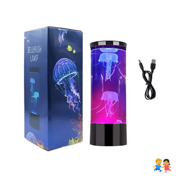 Lámpara Medusa Luz Led Decorativa 6 Colores 3d Usb