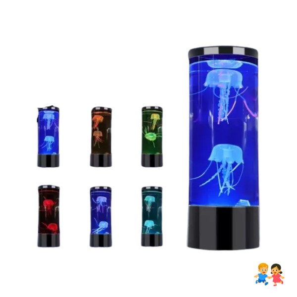 Lámpara Medusa Luz Led Decorativa 6 Colores 3d Usb
