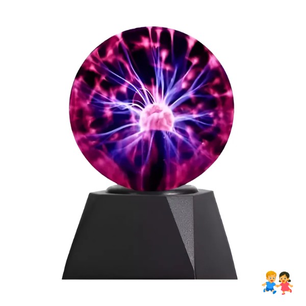 Lámpara Plasma Interactiva, Sensible Al Tacto, Efecto Tesla.