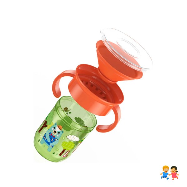 Taza Entrenamiento Mágica 360 Antiderrame Para Bebé Y Niño