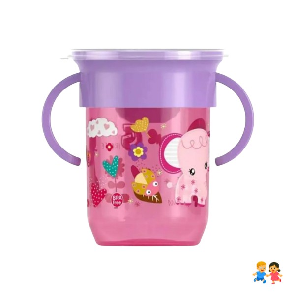 Taza Entrenamiento Mágica 360 Antiderrame Para Bebé Y Niño