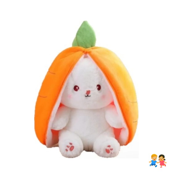 Peluche Conejo Escondido En Zanahoria