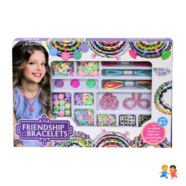 Juguete Kit Para Crear Pulseras Niñas