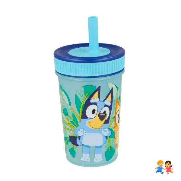 Vaso antiderrame perritos bluey
