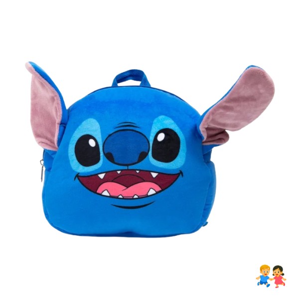 Mochila Pre-Escolar 3D Stitch Con Tirante