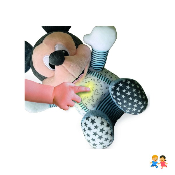 Disney Baby Mickey Mouse Peluche Suave Luz Melody