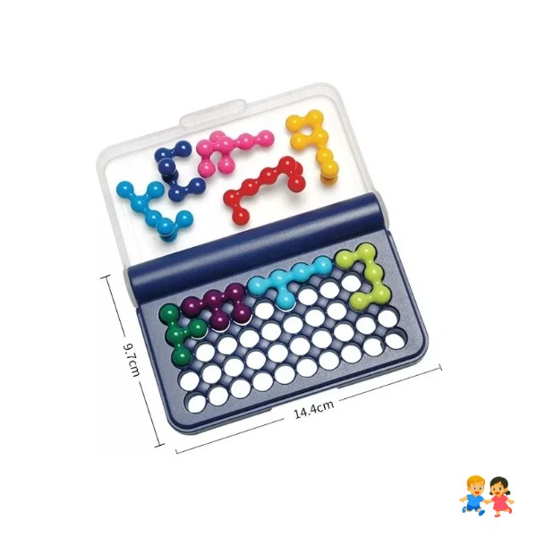 Juego De Lógica De Bloques Colores