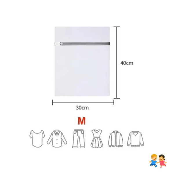 Malla Bolsa Lavado Ropa Bolsa Lavadora Ropa Delicada 40x30cm