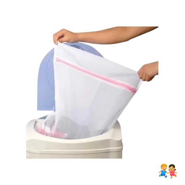 Malla Bolsa Lavado Ropa Bolsa Lavadora Ropa Delicada 40x30cm