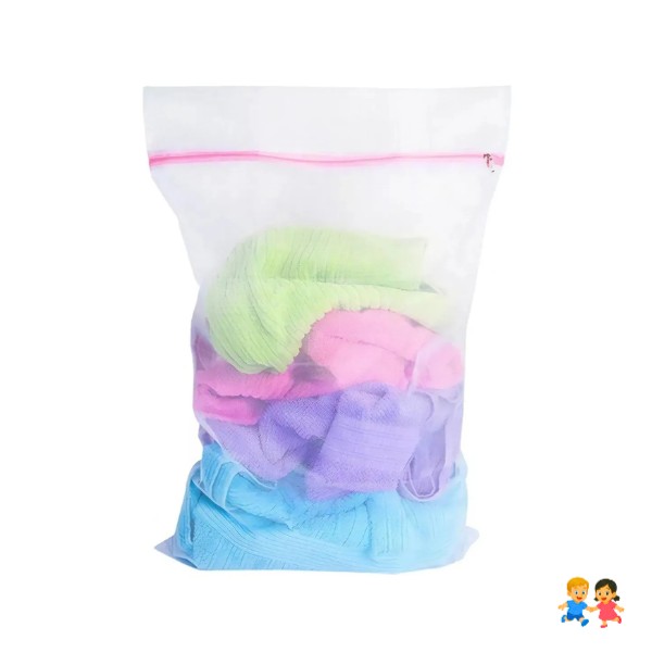 Malla Bolsa Lavado Ropa Bolsa Lavadora Ropa Delicada 40x30cm
