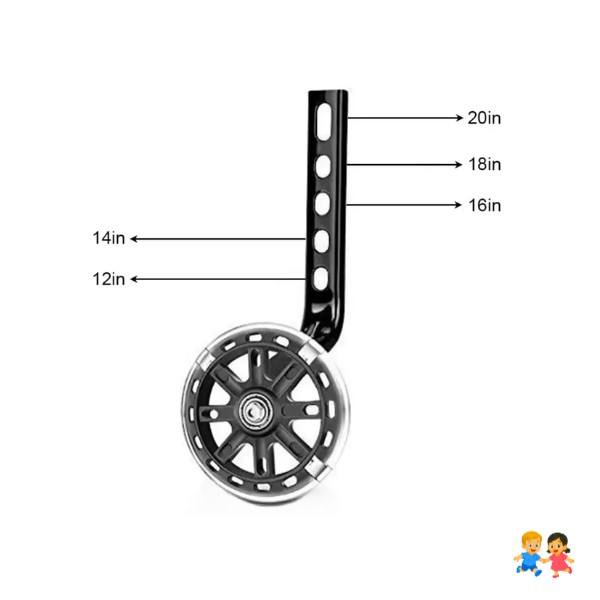Rueda De Apoyo Estabilizador De Bicicleta Para Niños