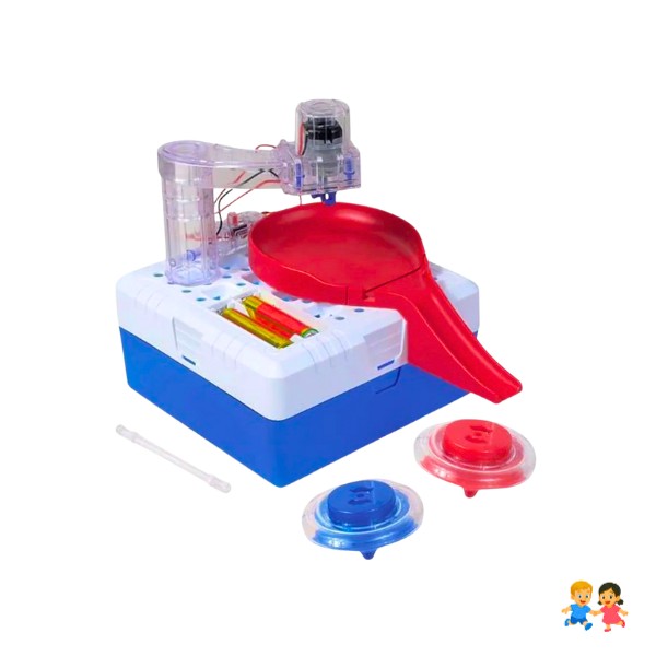 Kit Experimento Científico Circuito Lanzador Trompo