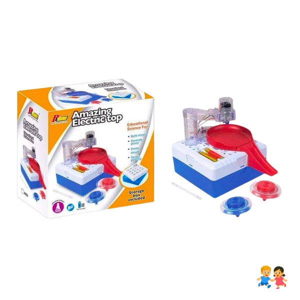 Kit Experimento Científico Circuito Lanzador Trompo