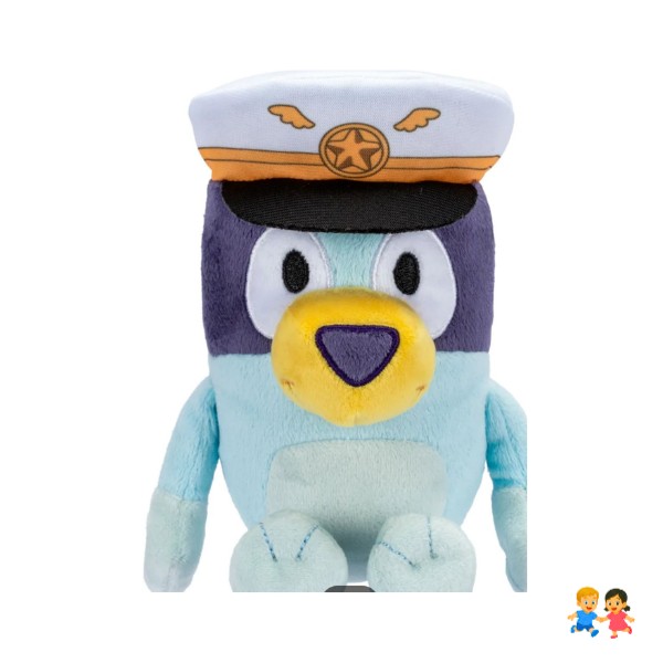 Peluche Bluey Friends Con Gorro o Cintillo Original 20cm