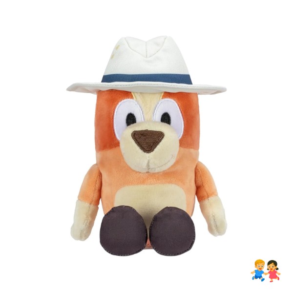 Peluche Bluey Friends Con Gorro o Cintillo Original 20cm