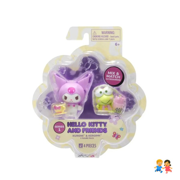 Hello Kitty And Friends Set 2 Figuras con Accesorios