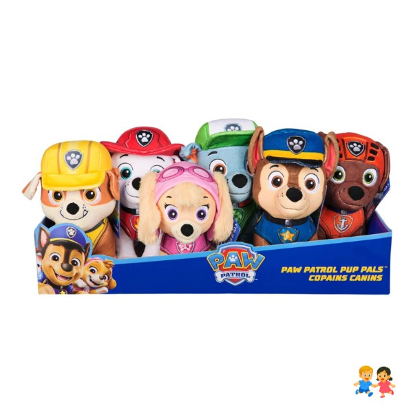 Peluche Paw Patrol 20 cm aventuras canina.