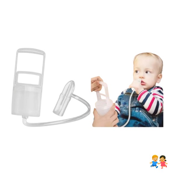 Aspirador Nasal Para Bebes Saca Mocos Flema Con Deposito