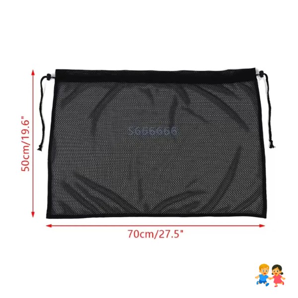 Malla Tapa Sol Para Auto Ventana Pack X 2
