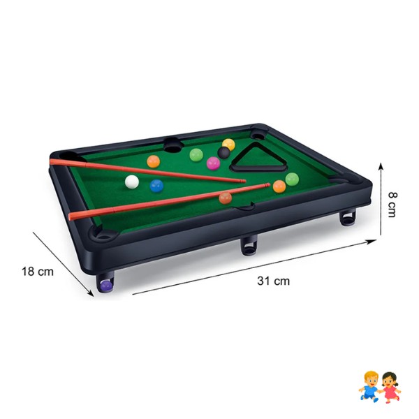 Mesa Billar Pool Mini Bolas 2mm