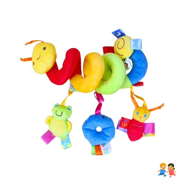 Cochecito De Peluche, Sonajas, Cuna, Espiral, Dibujos Animado.