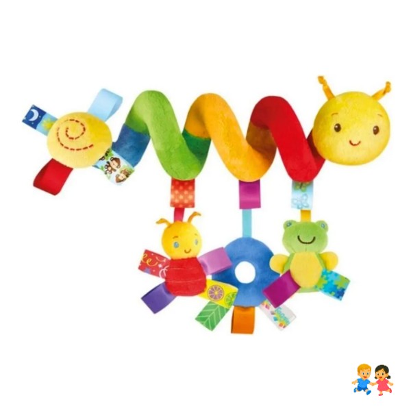 Cochecito De Peluche, Sonajas, Cuna, Espiral, Dibujos Animado.