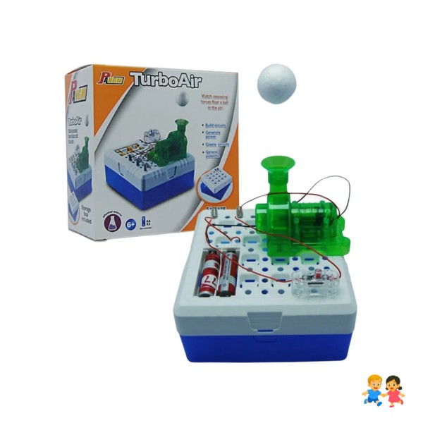Maqueta Kit Turbo Aire Eléctrico Para Ciencia Y Aprendizaje