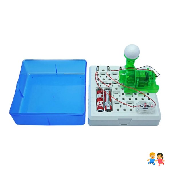 Maqueta Kit Turbo Aire Eléctrico Para Ciencia Y Aprendizaje