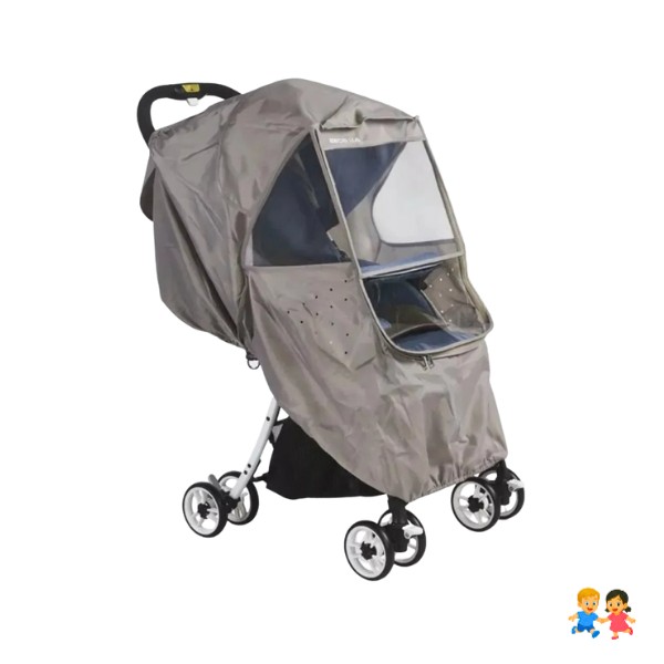 Cubre Coche Bebé Impermeable Protector De Lluvia Universal